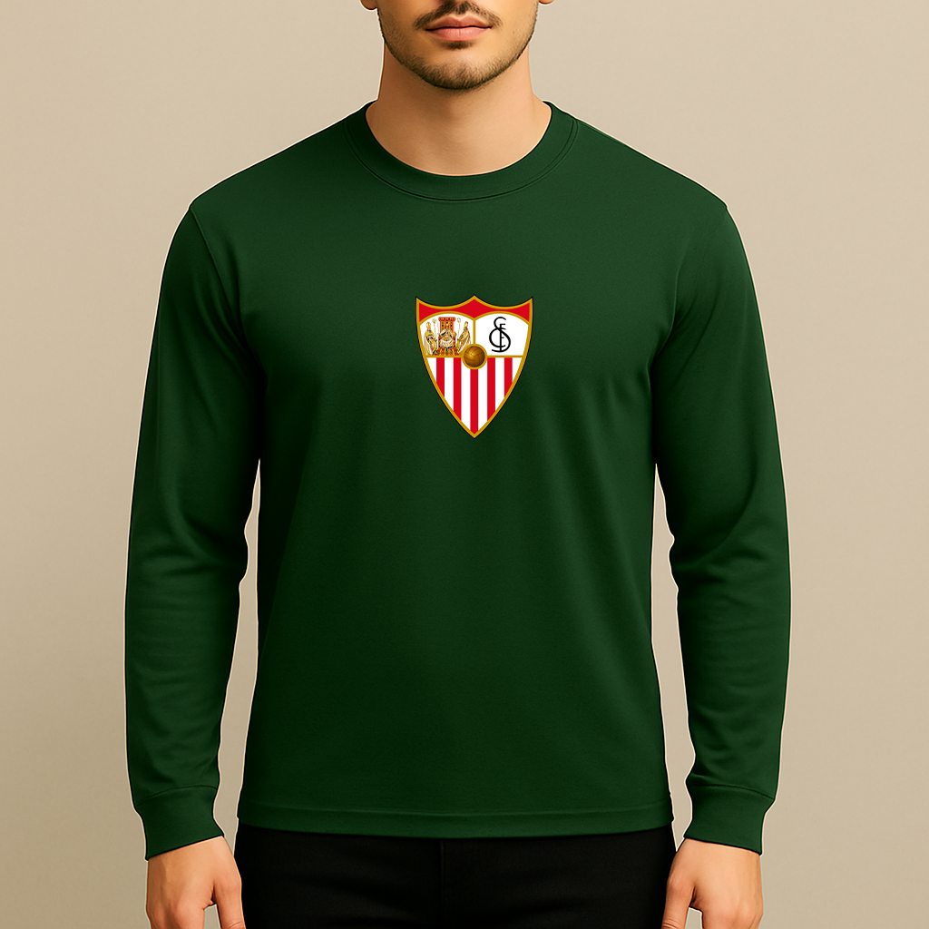 Men's Sevilla FC Long Sleeve T-Shirt