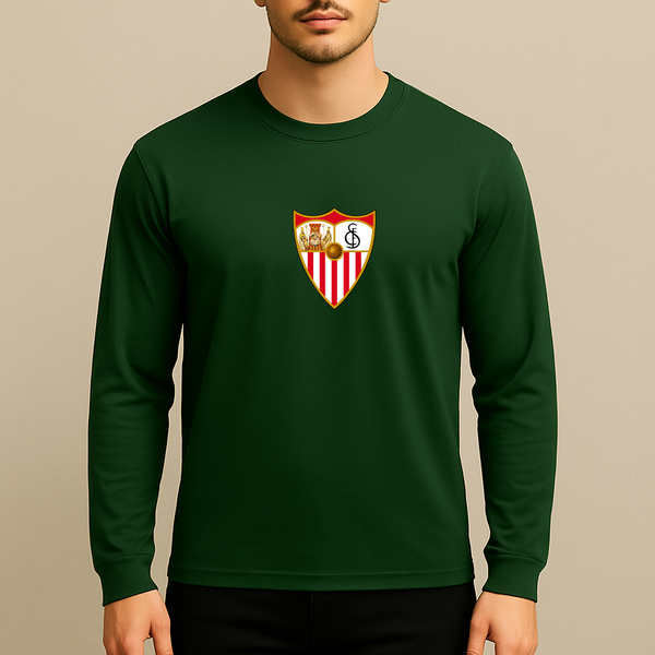 Men's Sevilla FC Long Sleeve T-Shirt