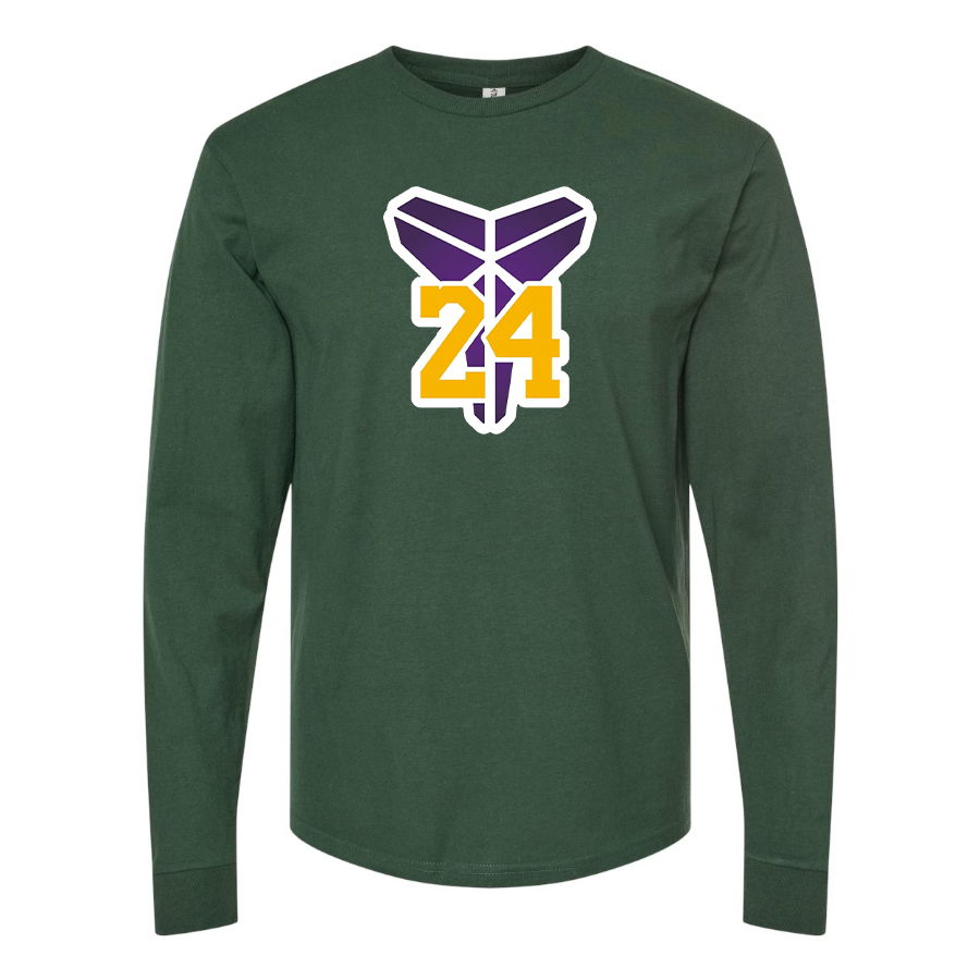 Men's Kobe Bryant Mamba 24 Long Sleeve T-Shirt