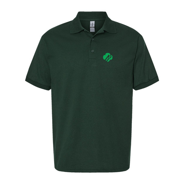 Men's Girl Scouts Logo Dry Blend Polo