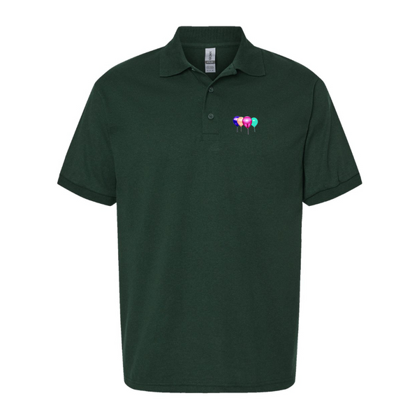 Men's Balloon-Emojis Logo Dry Blend Polo