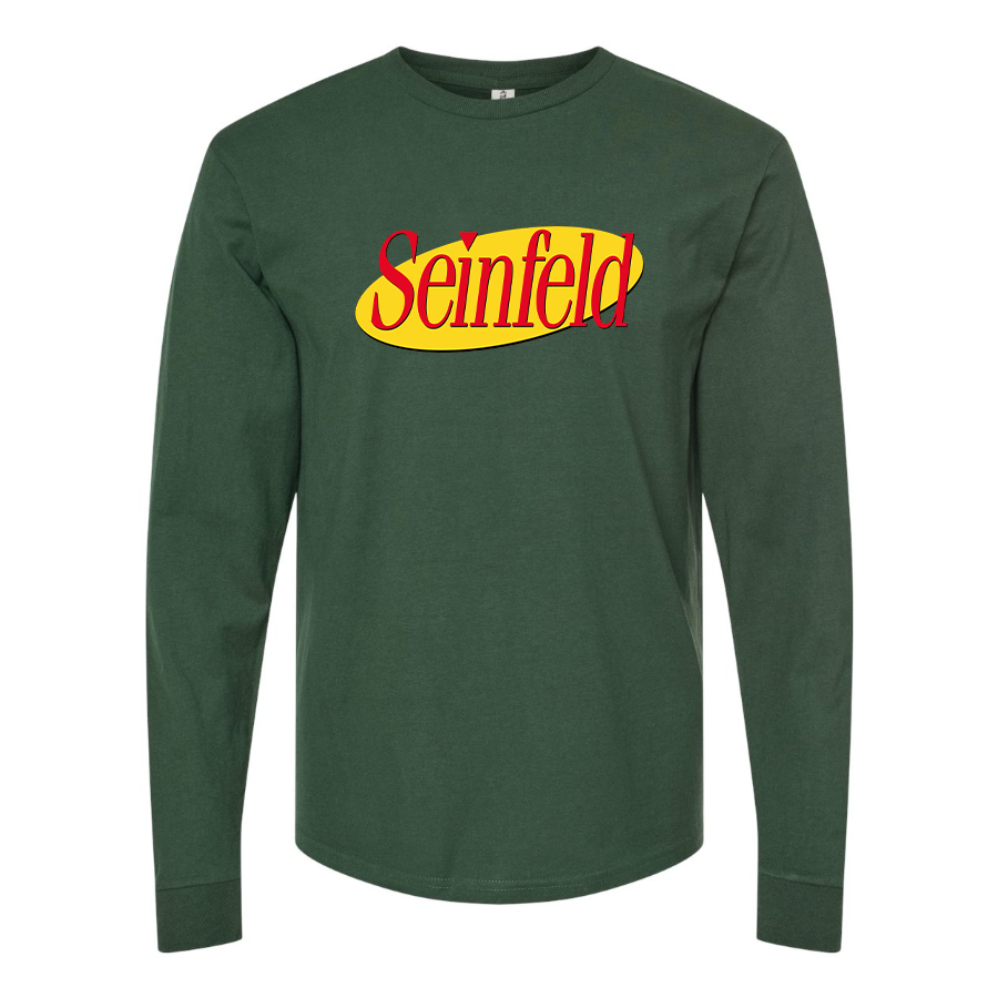 Men's Seinfeld Sitcom Show  Long Sleeve T-Shirt