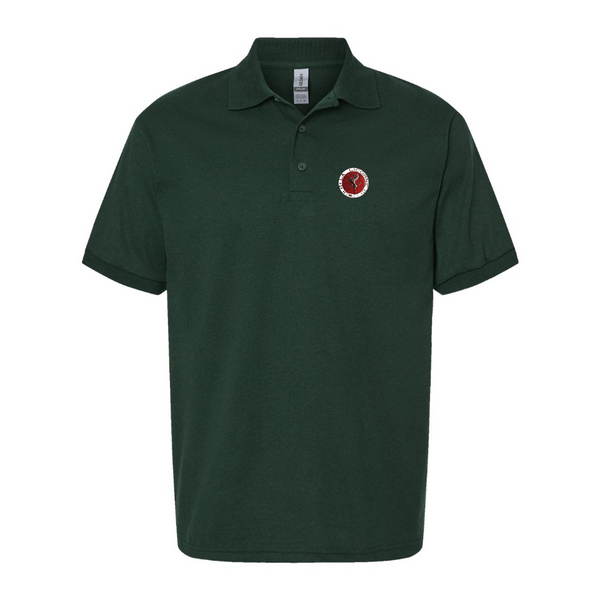 Men's Corre La Licorne Logo Dry Blend Polo