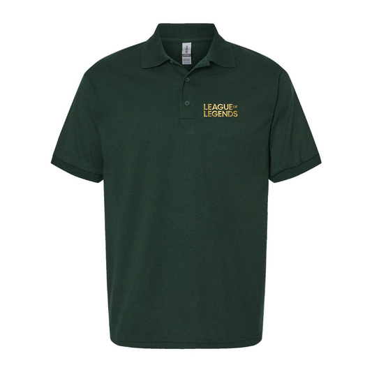 Men's League of Legends Game Dry Blend Polo
