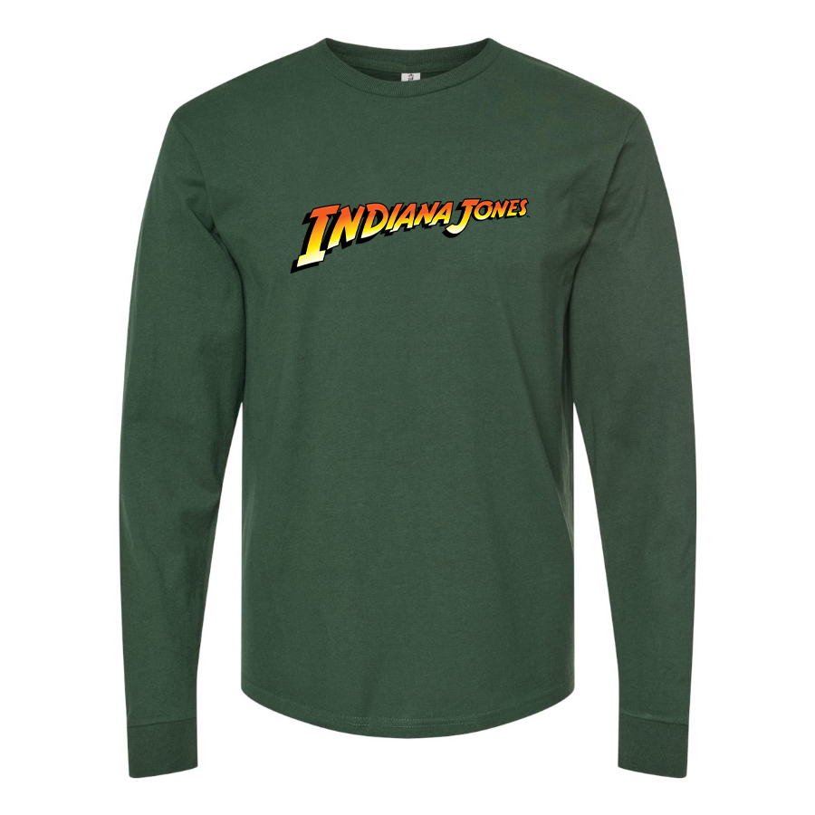 Men's Indiana Jones Movie Long Sleeve T-Shirt