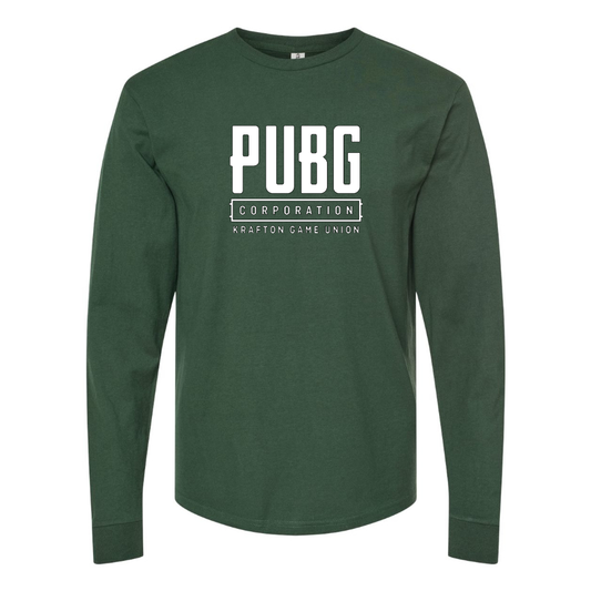 Men's PUBG Multiplayer Shooting Game Long Sleeve T-Shirt