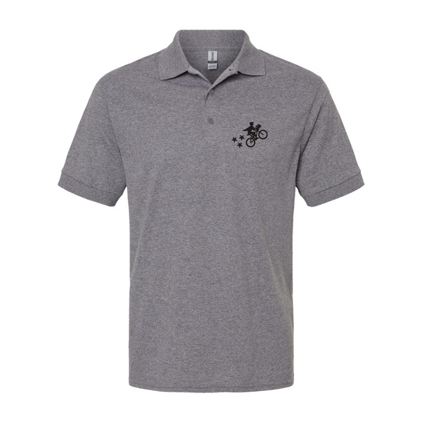 Men's Postmates Bike Dry Blend Jersey Polo