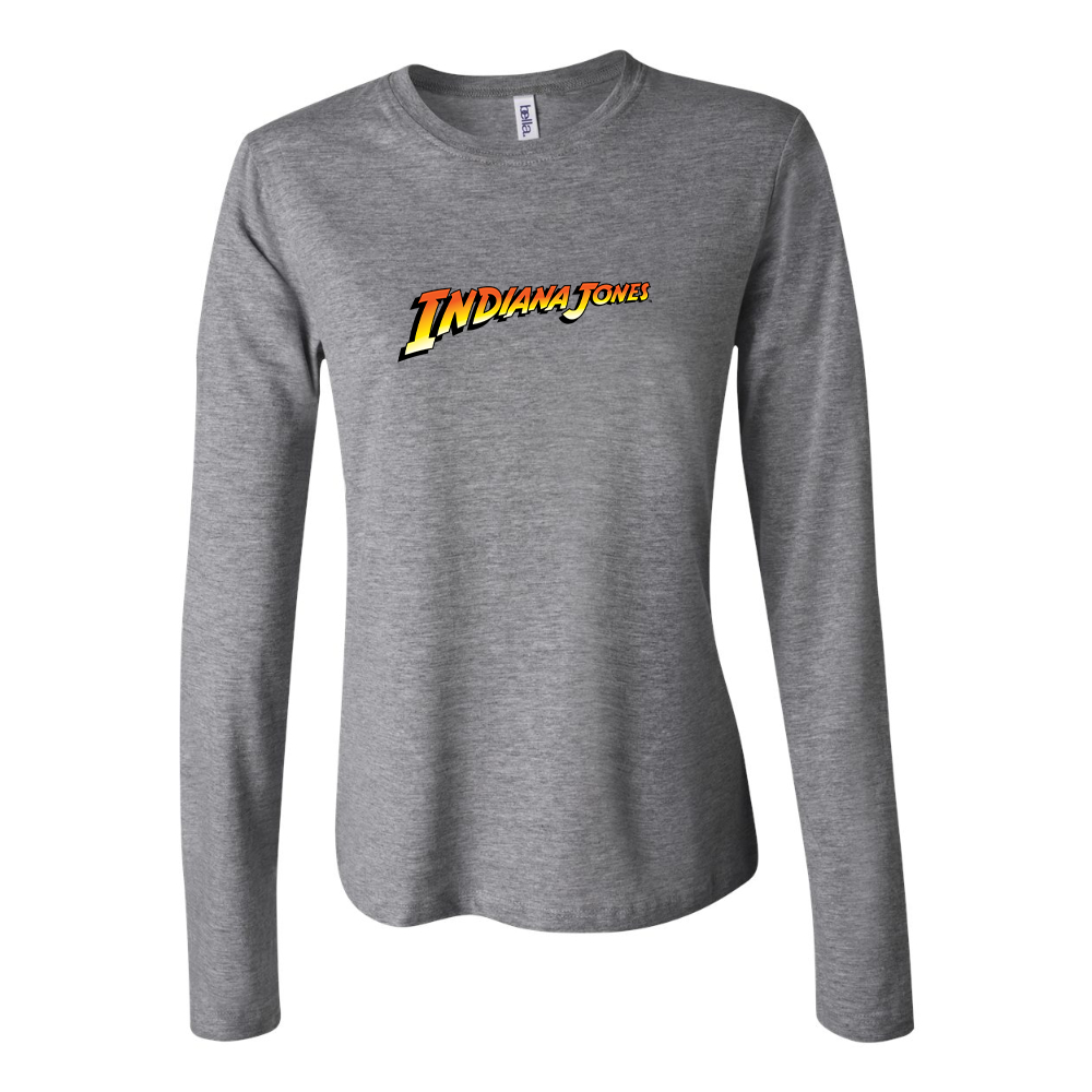 Women's Indiana Jones Movie Long Sleeve T-Shirt