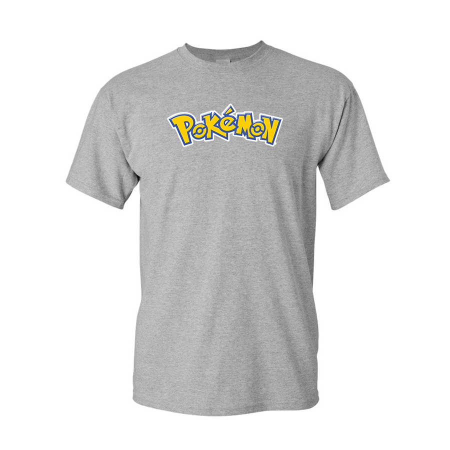 Men's Pokemon Cartoon Cotton T-Shirt