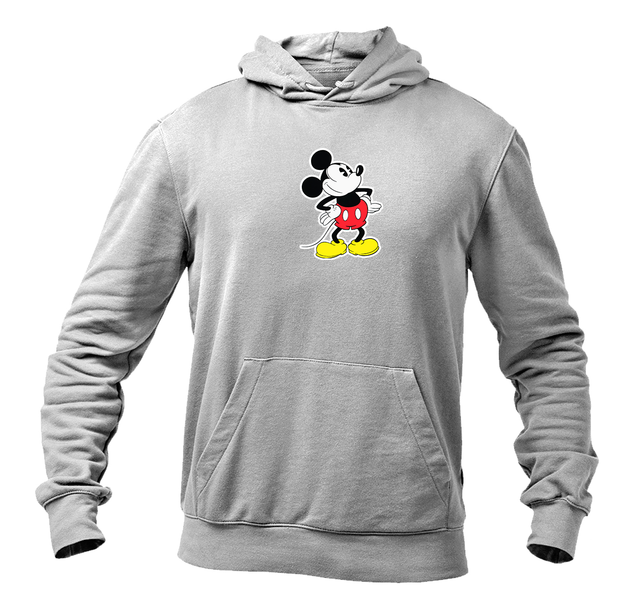 Men's Mickey Mouse Cartoon Pullover Hoodie