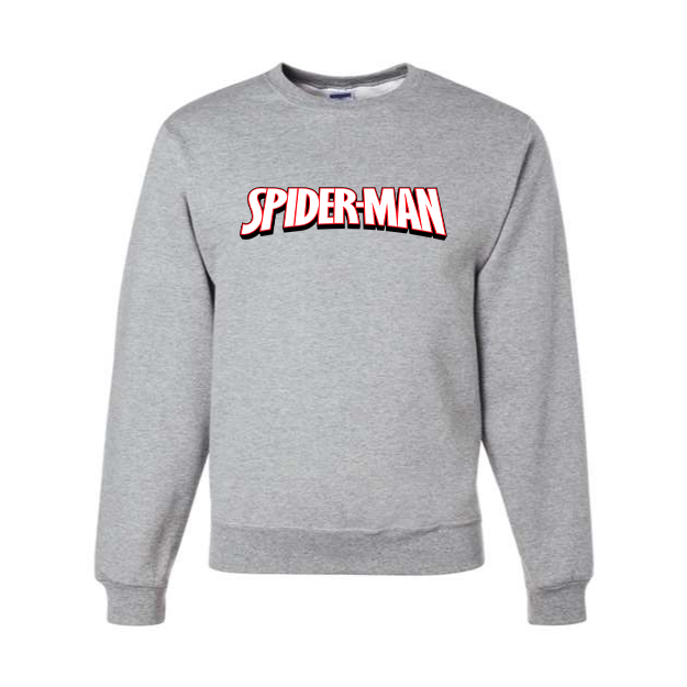 Men's Spider-Man Marvel Comics Superhero Crewneck Sweatshirt