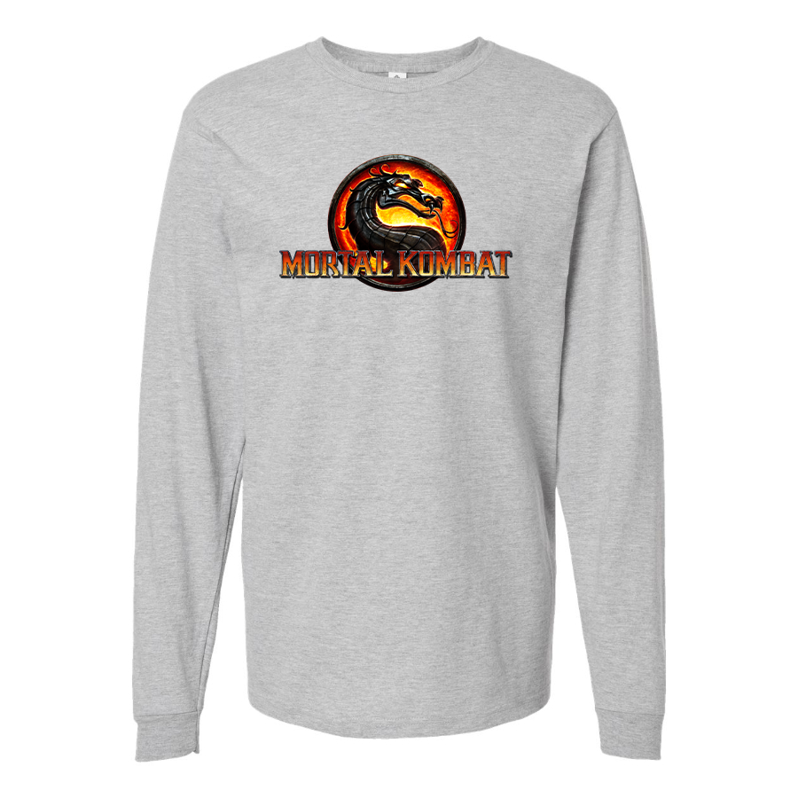 Youth Kids Mortal Kombat Game Long Sleeve T-Shirt