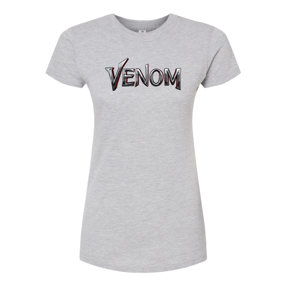 Women's Venom Movie Round Neck T-Shirt