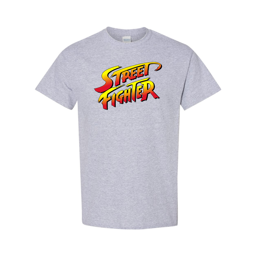 Youth Kids Street Fighter Game Cotton T-Shirt