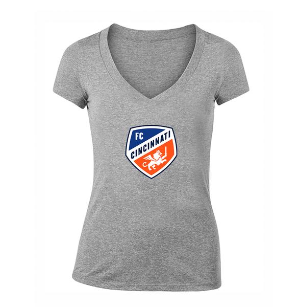 Women's FC Cincinnati V-Neck T-Shirt