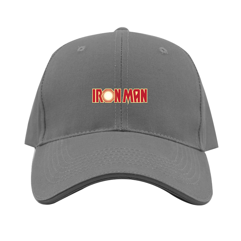 Iron Man Marvel Superhero Dad Baseball Cap Hat