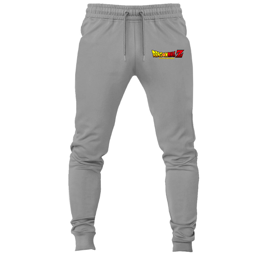 Men's Dragon Ball Z Cartoon Title Joggers Sweatpants