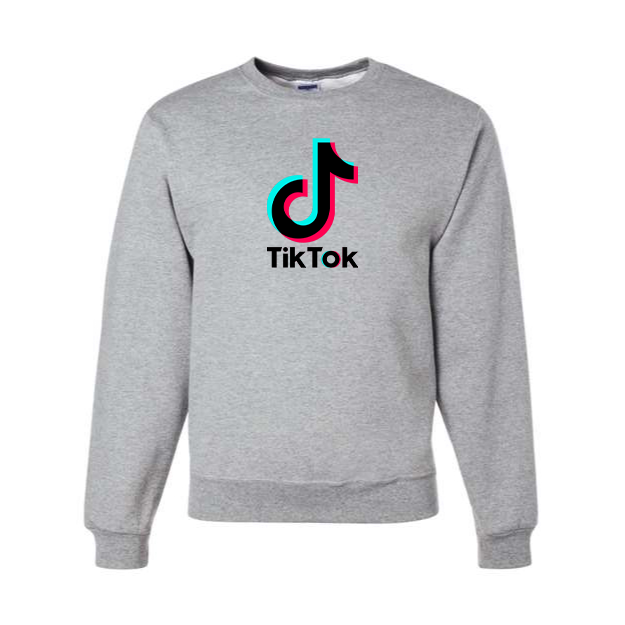 Men's TikTok Social Crewneck Sweatshirt