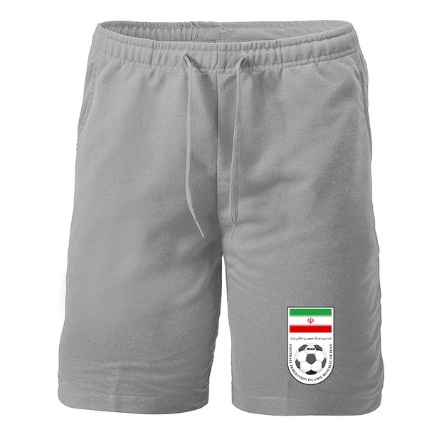 Men's Iran National Soccer Team Athletic Fleece Shorts