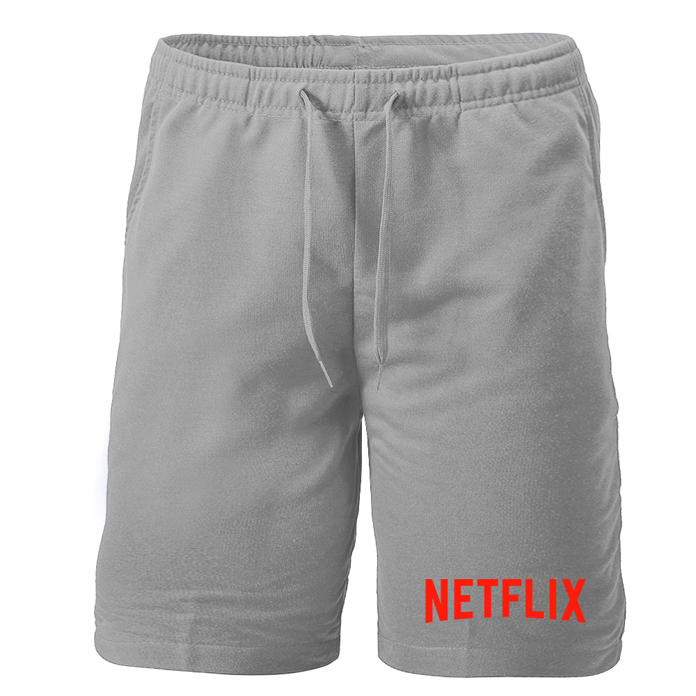 Men's Netflix Movie Show Athletic Fleece Shorts