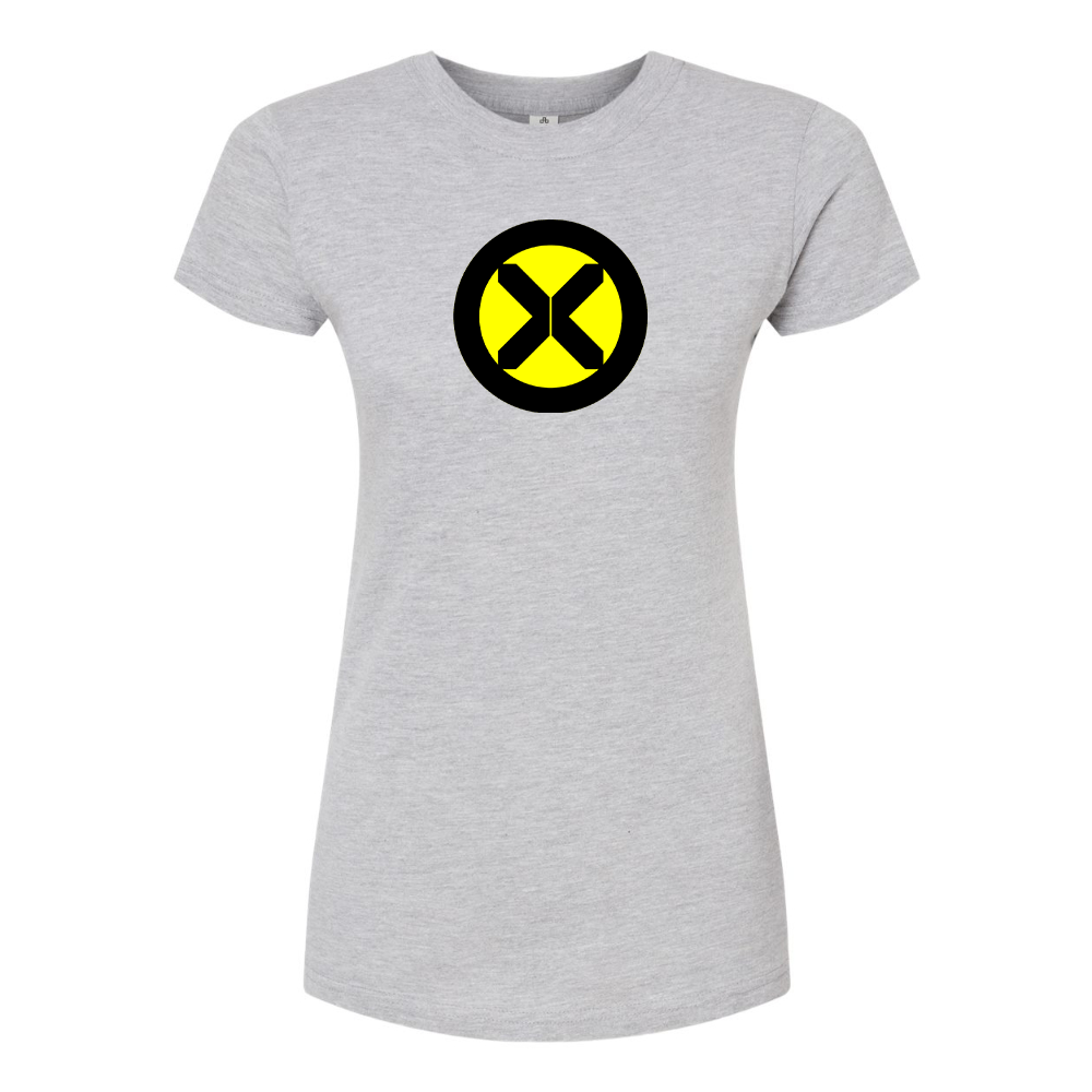 Women's X-Men Marvel Comics Superhero Round Neck T-Shirt