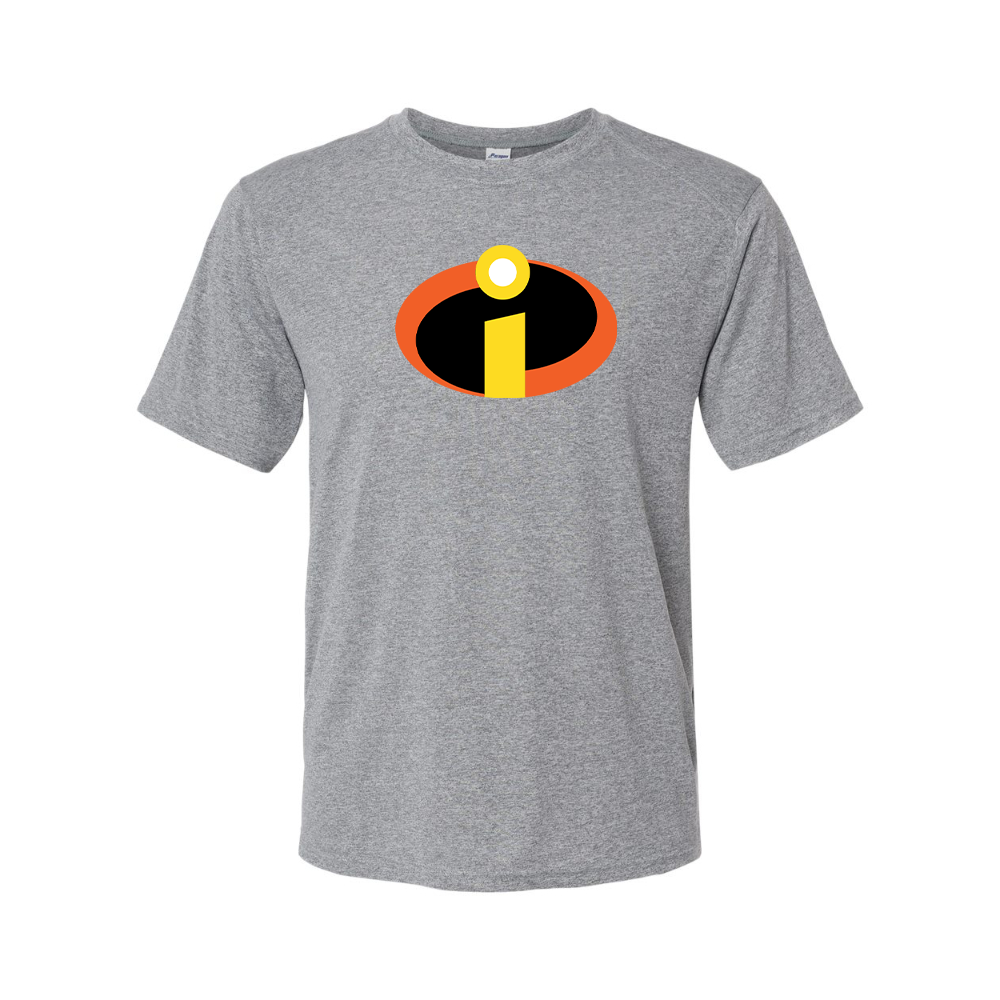 Men's The Incredibles Cartoon Polyester T-Shirt