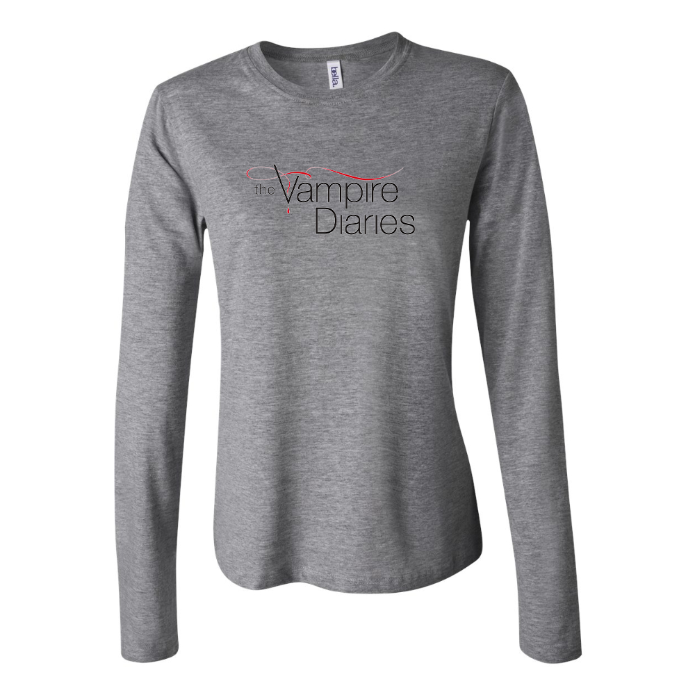 Women's The Vampire Diaries Series Show Long Sleeve T-Shirt