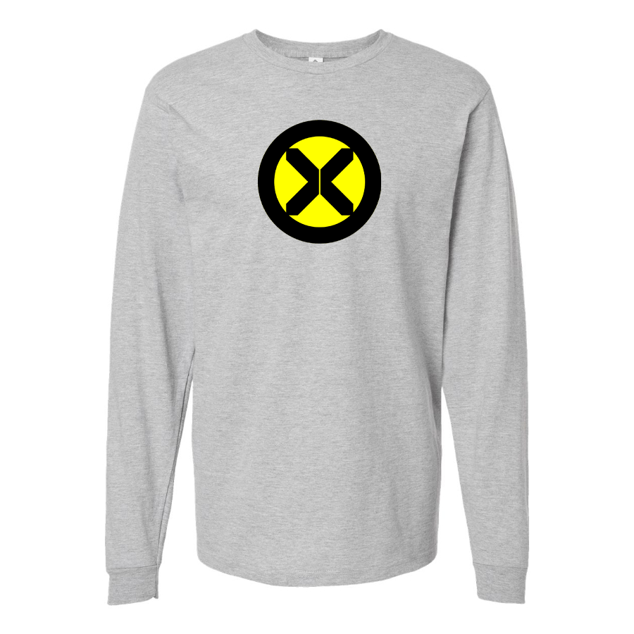 Men's X-Men Marvel Comics Superhero Long Sleeve T-Shirt