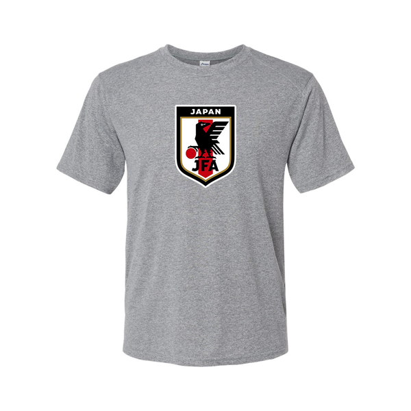 Youth Kids Japan National Soccer Team Performance T-Shirt