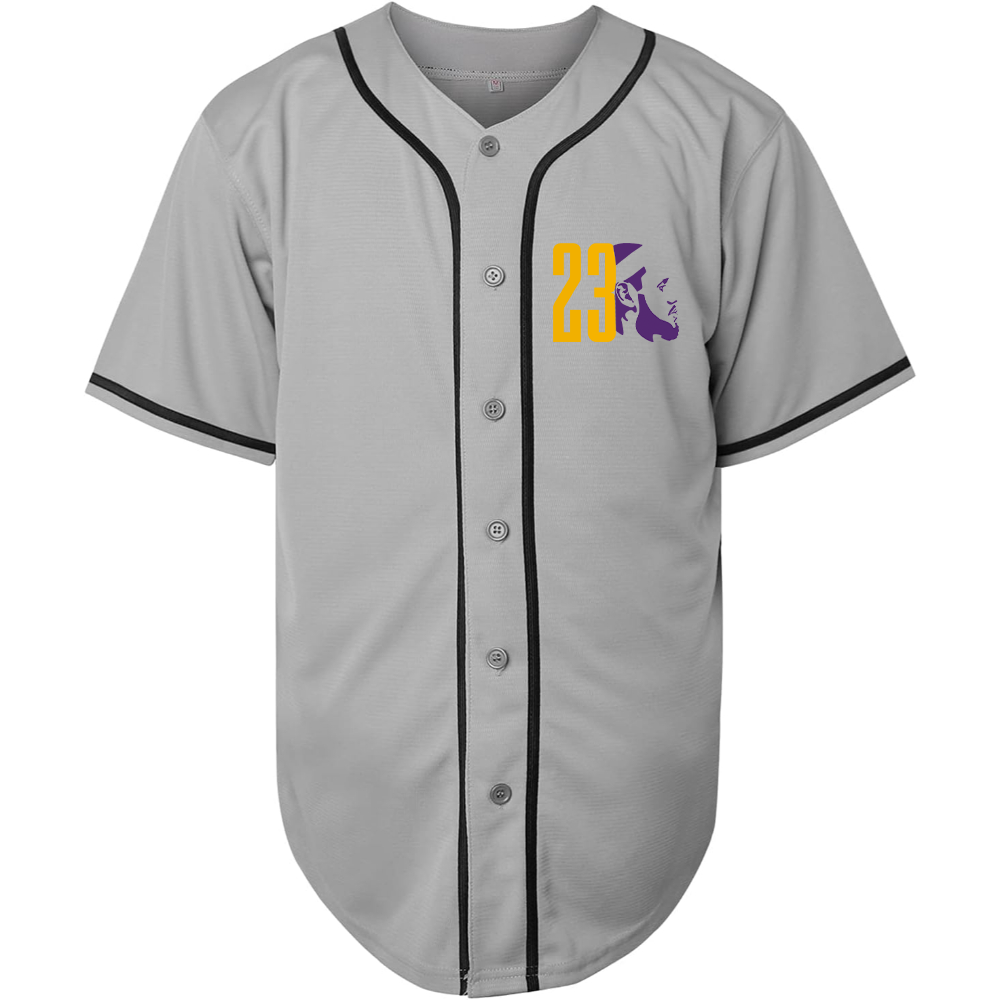 Men's Lebron James 23 Baseball Jersey