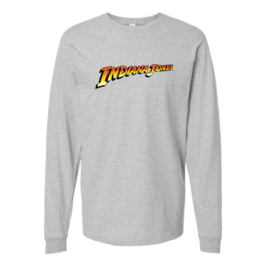 Men's Indiana Jones Movie Long Sleeve T-Shirt