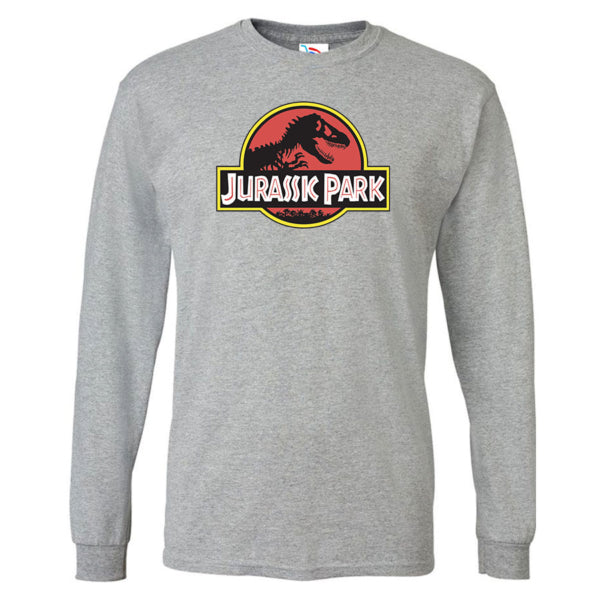 Men's Jurassic Park Movie Long Sleeve T-Shirt