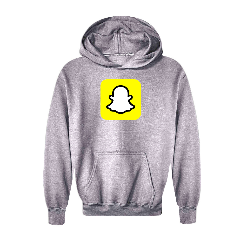 Youth Kids Snapchat Social Pullover Hoodie