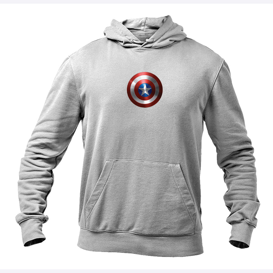 Men's Captain America Superhero Pullover Hoodie