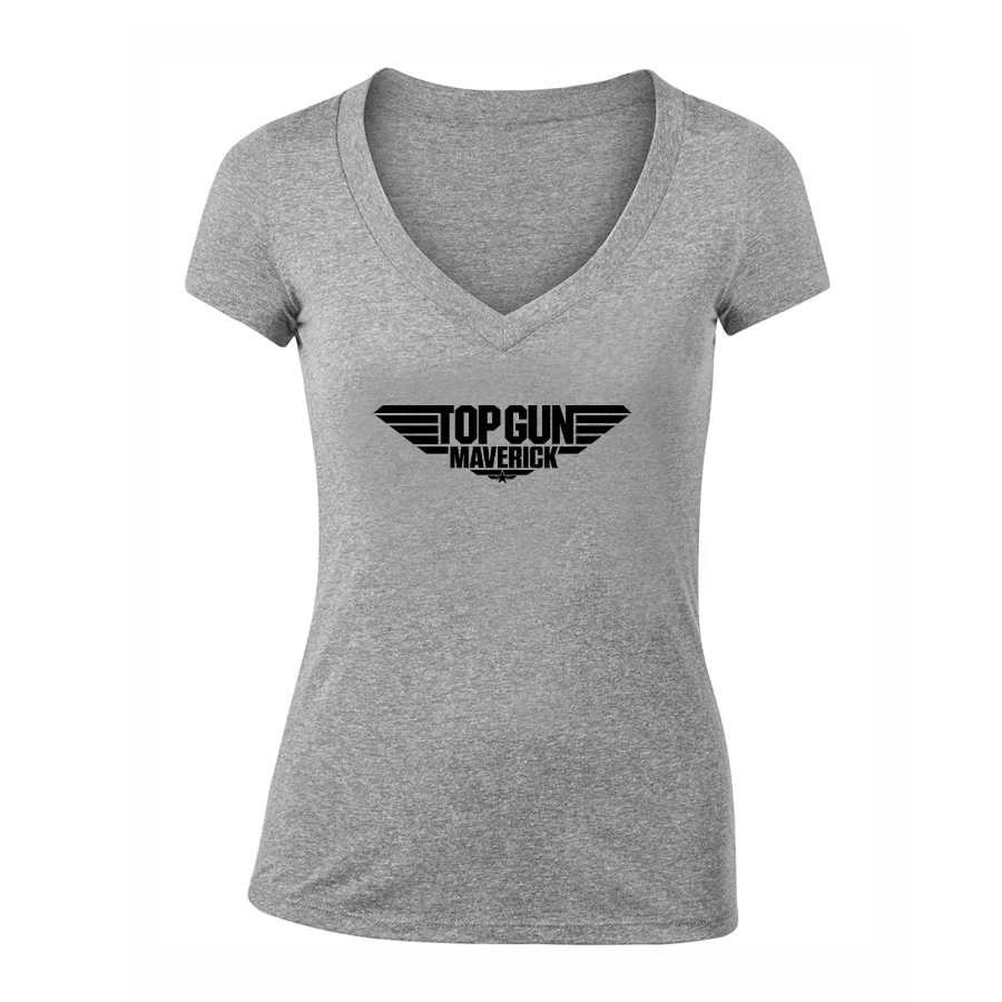 Women's Top Gun Maverick Movie V-Neck T-Shirt