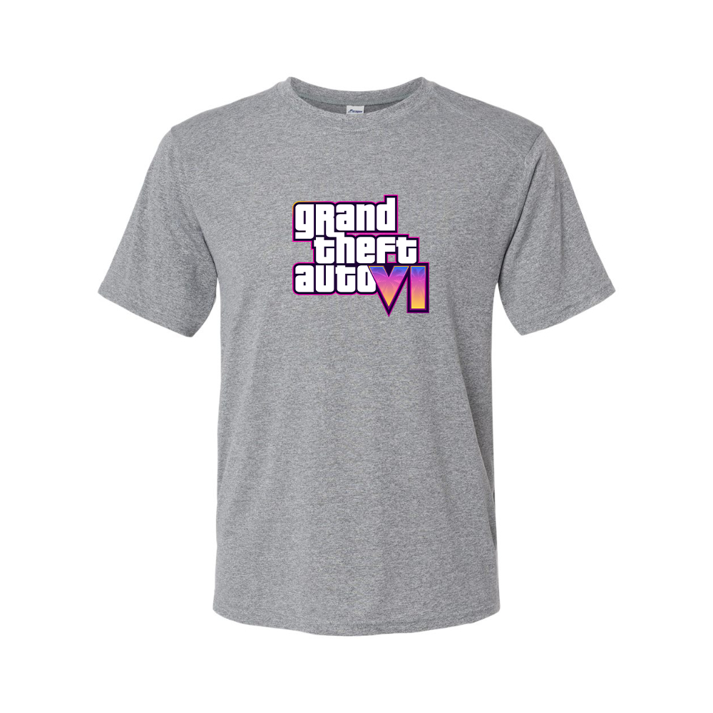 Men's GTA 6 Grand Theft Auto VI Performance T-Shirt Game