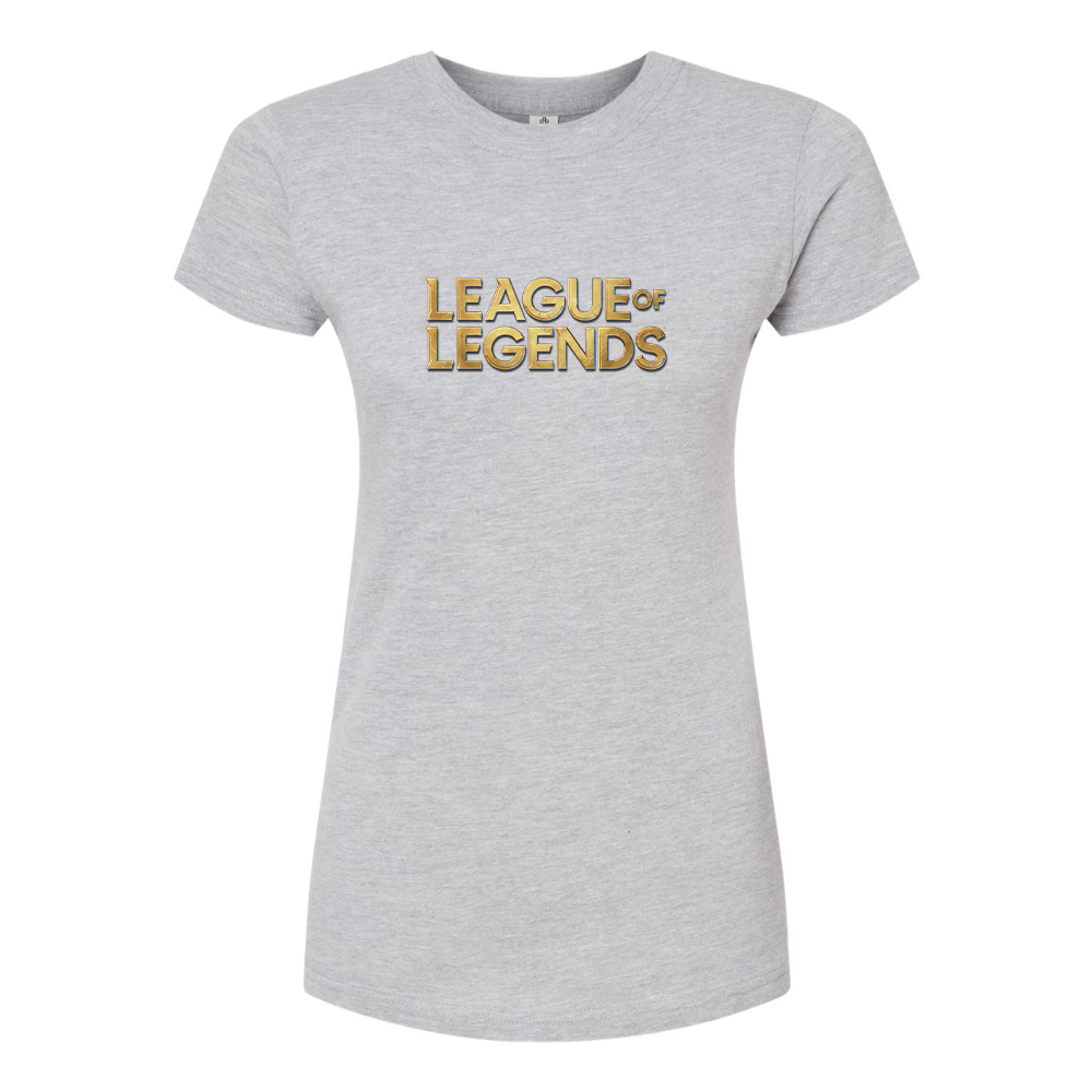 Women's League of Legends Game Round Neck T-Shirt