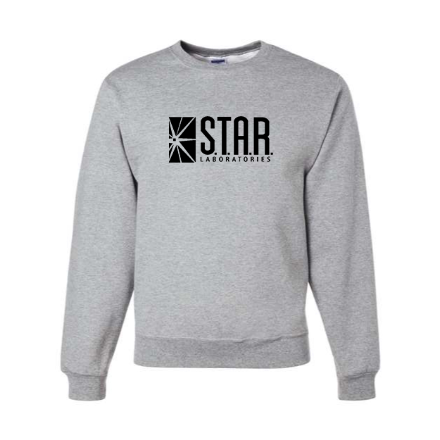 Men's Star Laboratories Star Lab S.T.A.R Movie  Crewneck Sweatshirt