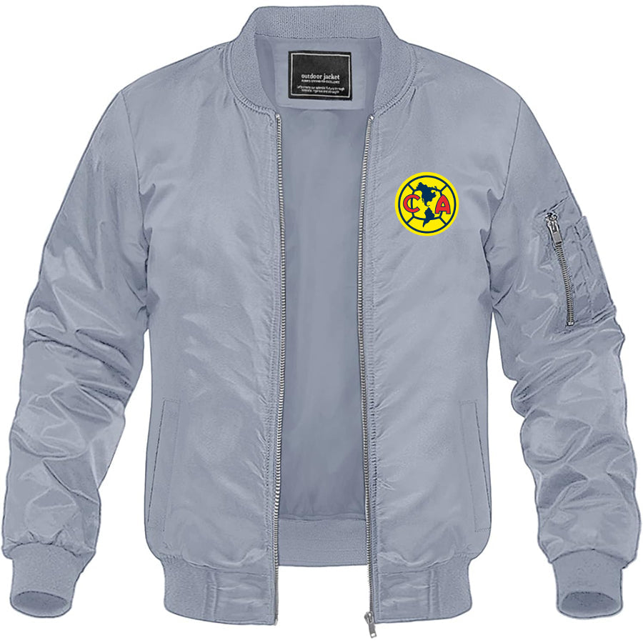 Men's Club America Football Lightweight Bomber Jacket