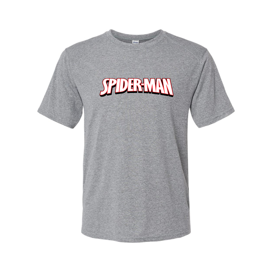 Youth Kids Spider-Man Marvel Comics Superhero Performance T-Shirt