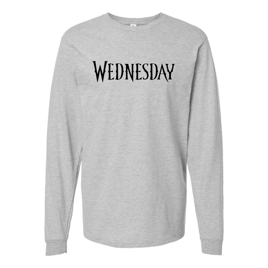 Youth Kids Wednesday Show Long Sleeve T-Shirt