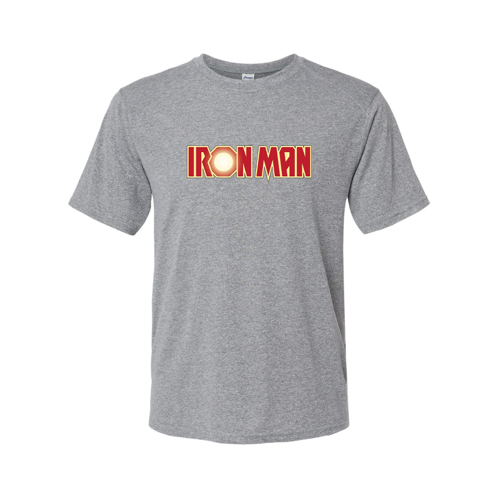 Men's Iron Man Marvel Superhero Polyester T-Shirt