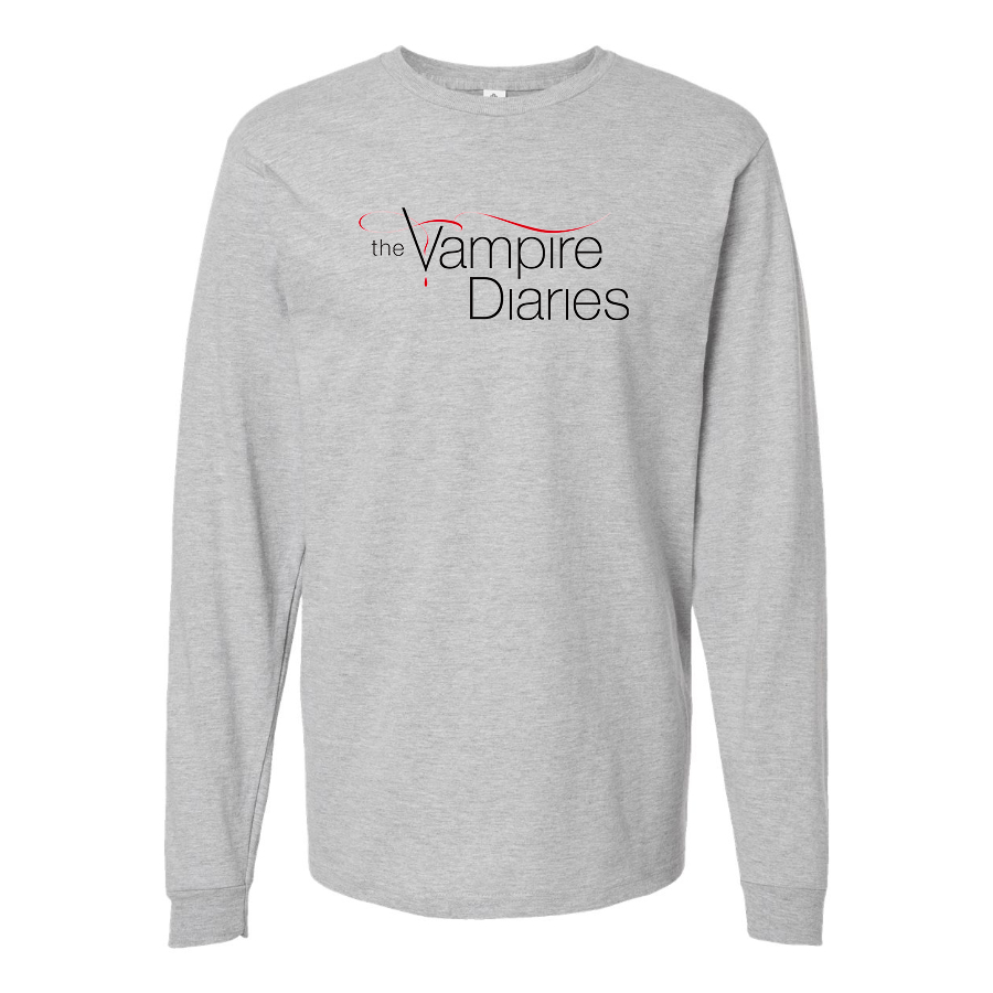 Youth Kids The Vampire Diaries Series Show Long Sleeve T-Shirt