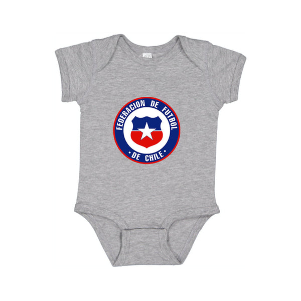 Chile National SoccerTeam  Baby Romper Onesie