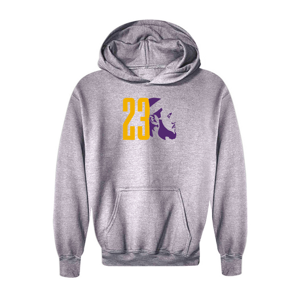 Youth Kids Lebron James 23 Pullover Hoodie