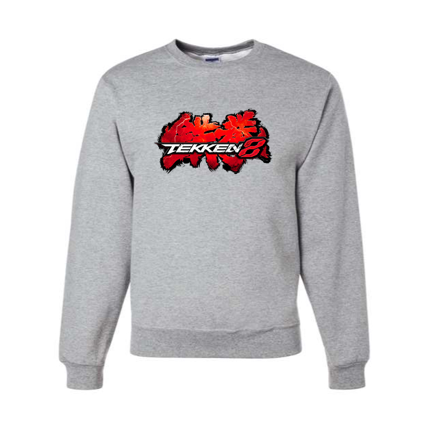 Men's Tekken 8 Game PS5 Crewneck Sweatshirt