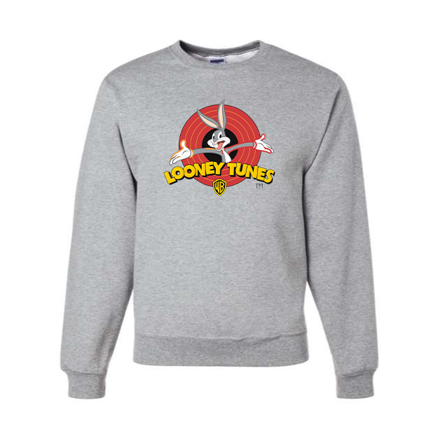 Men's Looney Tunes Warner Brothers Cartoon Crewneck Sweatshirt