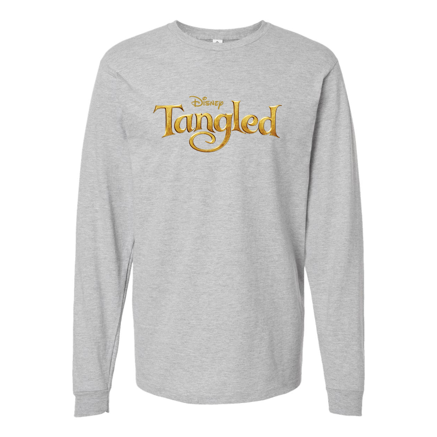 Youth Kids Tangled Disney Cartoon Long Sleeve T-Shirt