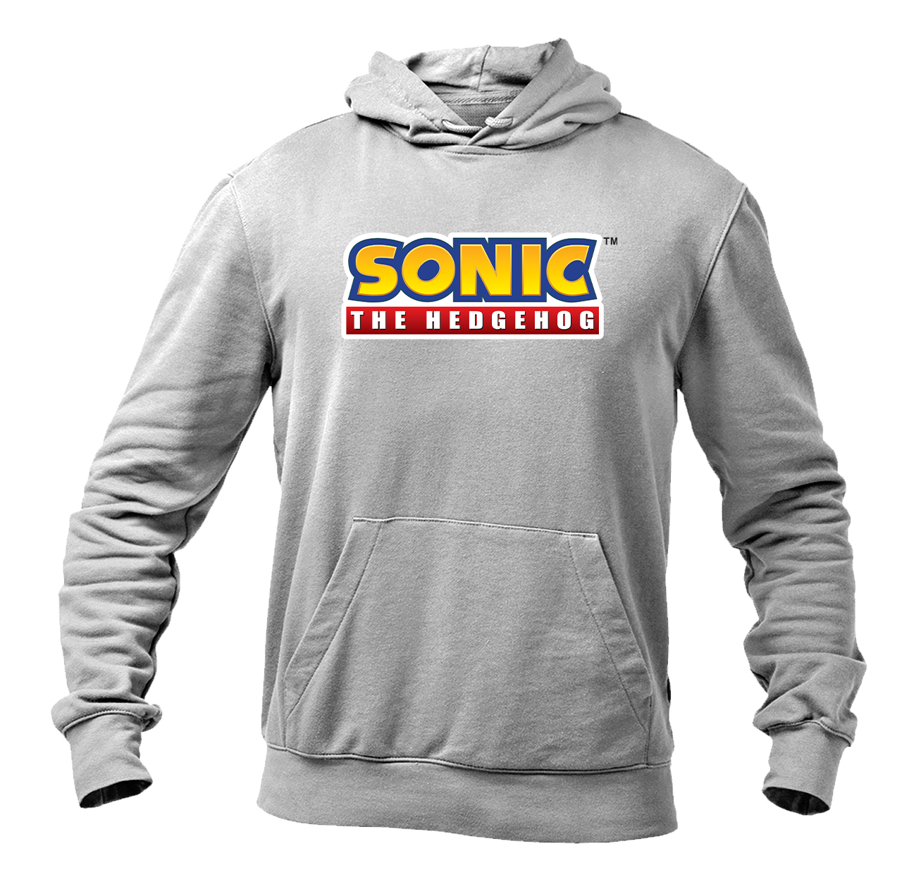 Men's Sonic The Hedgehog Cartoon Pullover Hoodie