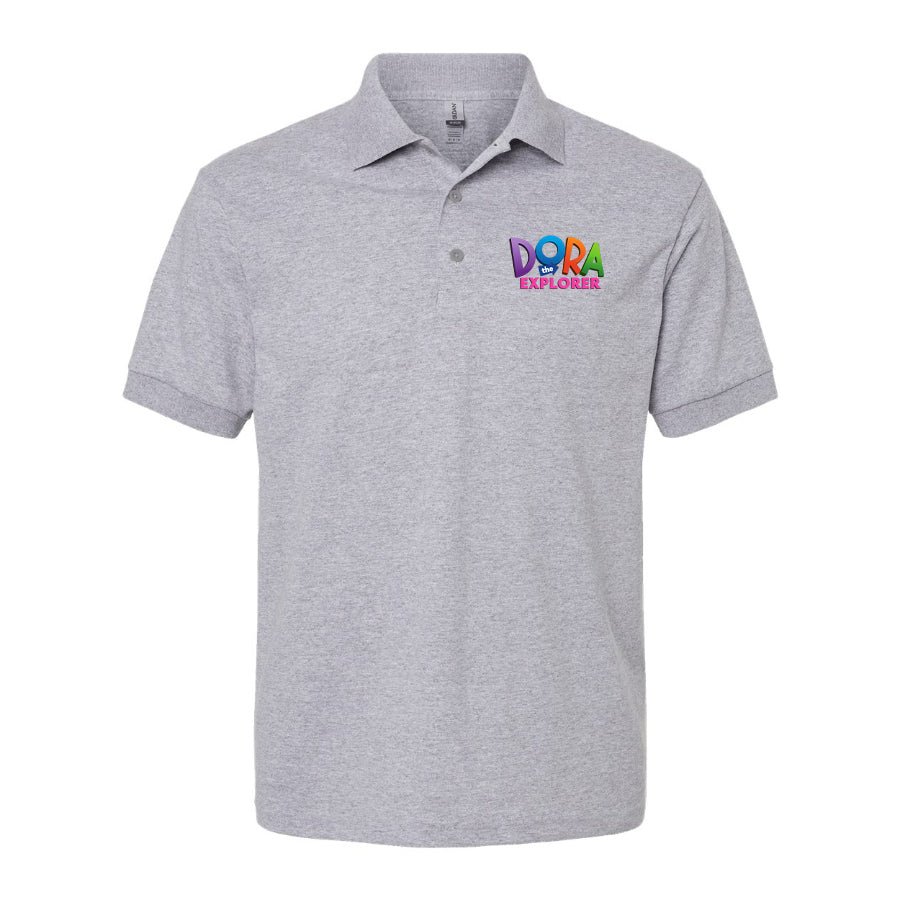 Men's Dora The Explorer Cartoon Dry Blend Polo